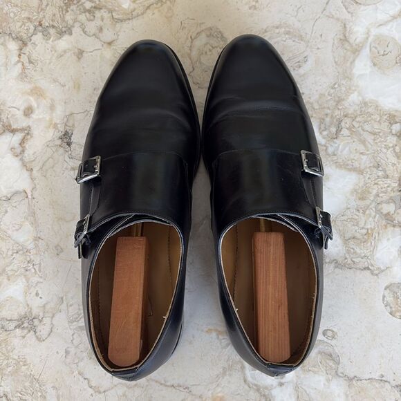 Rogues Custom Double Monk Strap Custom Handmade Leather Dress Shoes - Picture 8 of 15